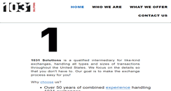Desktop Screenshot of 1031service.com